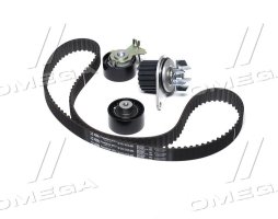 Комплект ременя ГРМ із водяним насосом (Вир-во Gates)