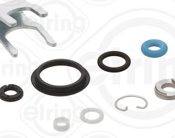Комплект ущільнювальних кілець, форсунка упорскування MB (4)(6)(8) 08- (вир-во Elring)