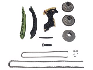 Комплект ланцюга з шестернями регуляторів фаз ГРМ MB M271 07-(вир-во KS)