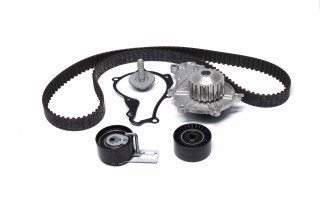 Комплект зубчастого ременя з водяною помпою (Вир-во INA)