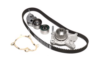 Комплект зубчастого ременя з водяною помпою (Вир-во INA)