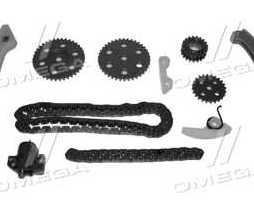 Комплект ланцюгів ГРМ і маслонасоса з шестернями FORD 1,8/2,0 16V 00- (вир-во KS)
