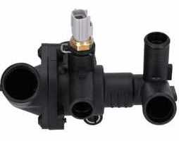 Термостат с корпусом, прокладкой и датчиком температуры Ford Transit V (14) RWD 2013 - (пр-во FEBI)