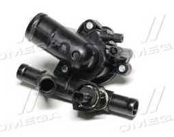 Термостат з корпусом, прокладкою та датчиком температури Nissan Qashqai/ X-Trail II (вир-во FEBI)