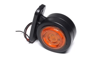 Фонарь габаритный 24V 18 LED (двухцветный мини) (TEMPEST)