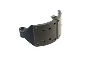 Колодка гальмівна МАЗ 5440 передня ліва з накладкою <ДК>