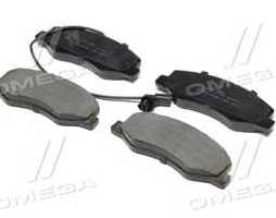 Колодки гальмівні дискові задні Nissan, Opel MOVANO B, Renault MASTER III 10- (вир-во Jakoparts)