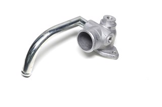 Патрубок радіатора МАЗ алюмінієвий (RIDER)