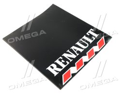 Бризковик 45x40x4 (кольоровий) з написом RENAULT (TEMPEST)