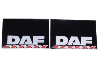 Бризковик 44x60x4 (білий напис) DAF (TEMPEST)