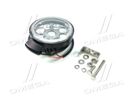 Фара штанги обприскувача LED кругла 27W, 9 ламп (синє світло) <ДК>