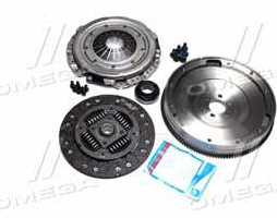 Сцепление (компл.) + маховик Audi A6 -05, VW Passat 4 -05 (пр-во Blue Print)