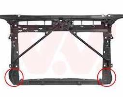 Панель пер. SKODA OCTAVIA 12 > 20 (Van Wezel)