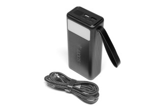 Повербанк 30000mAh, Ultra Fast Charge22.5W  5V3A + кабель зарядки <AXXIS>