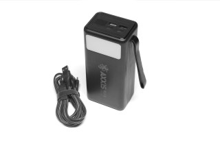 Повербанк 40000mAh, Ultra Fast Charge22.5W  5V3A + кабель зарядки <AXXIS>