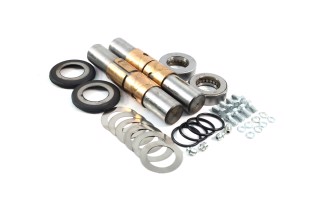 Шкворень у комплекті ГАЗ 4301 (к-кт на а/м, підшипник РОЛИКОВИЙ, втулки латунь Л 90) (DETALKA)