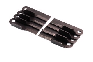 Ніж  зубчастий з лопатками к-т 8 шт HD+ (4 лівих + 4 правих) (Cametet)