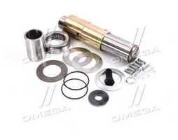 Шкворень у комплекті КАМАЗ 6520,УРАЛ,ПАЗ (к-кт на один бік, підшипник ПОСИЛЕНИЙ DETALKA) (DETALKA)