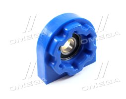 Опора валу карданного ГАЗЕЛЬ нового зразка (гумка СИЛІКОН, закритий підшипник DETALKA) (DETALKA)