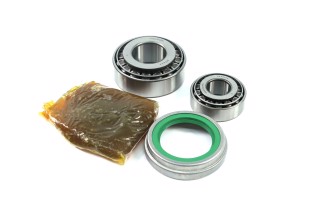 Р/к ступицы ГАЗ 3307,53 колеса переднего (подшипники DETALKA, сальник, смазка) (DETALKA)