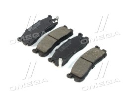 Колодки тормозные дисковые задние MAZDA (пр-во Jakoparts)