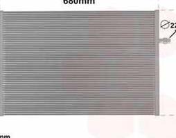 Радіатор охолодження MERCEDES C W205 4/14>18 (Van Wezel)