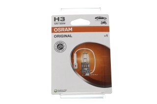 Лампа фарная H3 12V 55W PK22s 1шт.blister eco-упаковка (пр-во OSRAM)