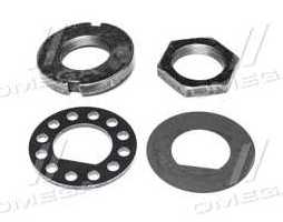 Р/к маточини вісі 2ПТС-4 (2 гайки + 2 шайби) <ДК>