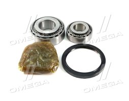 Р/к ступицы ЗИЛ 130 колеса переднего (подшипники DETALKA, сальник ПРЕМИУМ, смазка) (DETALKA)