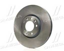 Диск гальмівний передн. Citroen C4 II Picasso -22, Peugeot 3008 II 16- (вир-во Blue Print)