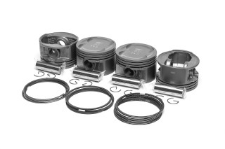 Поршень циліндра ЗМЗ 405 d=95,5 (Поршень+Палець+П/кільця+Ст/к) (гр.А) фосфатов.М/К (RIDER)