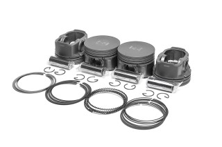 Поршень циліндра А274 EvoTech d=97 (Поршень+Палець+П/кільця+Ст/к) (гр. А) М/К фосфатов. (RIDER)