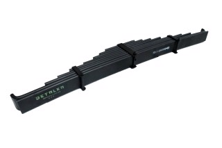 Рессора КАМАЗ, КАМАЗ ЕВРО задняя (9-ти листовая, облегченная, УСИЛЕННАЯ) (DETALKA)