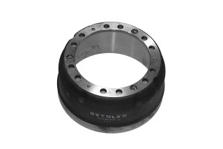 Барабан гальмівний МАЗ (бездискові колеса) 12 шпильок (DETALKA)