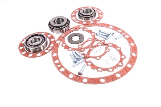 Р/к моста заднего КАМАЗ главной передачи (подшипники DETALKA,крепление,прокладки ПАРОНИТ) (DETALKA)