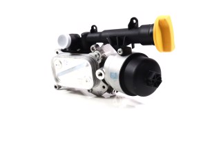 Радіатор масляний в зборі OPEL Corsa 1.3D 07- (вир-во NRF)