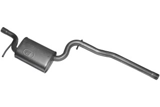 Глушник центр. (oe 3C0253409BK) VOLKSWAGEN PASSAT 2.0 TDI (2010-) (вир-во Polmostrow)