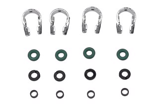 Комплект ущільнювальних кілець форсунки FORD 2,0 EcoBoost 11- (вир-во Elring)