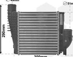 Интеркулер CITROEN BERLINGO / PEUGEOT 3008 10/16+ (Van Wezel)