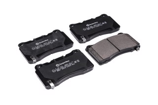 Колодка торм. диск. передн. (пр-во BREMBO)