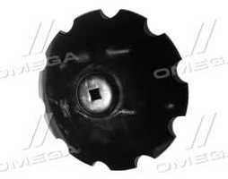 Диск борони ромашка D=710 мм, h=6 мм, квадрат 41, БГР "Солоха" (SOILPARTS)