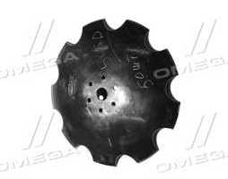 Диск бороны ромашка D=560 мм, h=6мм, 6 отв. 15мм. круг 46мм. ДЛ-2,5; ДЛ-3,5; ДЛМ-5 ЛКМЗ (SOILPARTS)