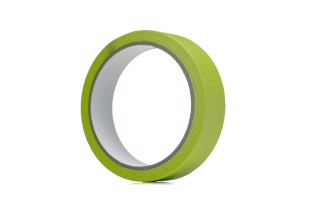 Скотч малярський (малярна стрічка) WATERPROOF 24мм*20м (зелений) <AXXIS>