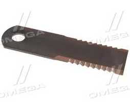 Нож измельчителя подвижной Claas зуб.173X50X3 d=18 (065294.0) (Radura)