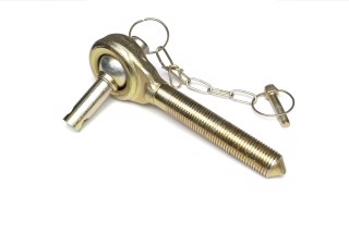 Гвинт тяги центр. прав. МТЗ з пальцем (кований) (вир-во РЗТ м.Ромни)