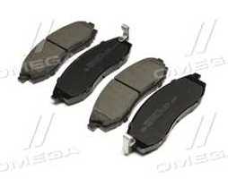 Колодки гільмівні дискові передн. MITSUBISHI L200 III -11, Nissan (вир-во Jakoparts)