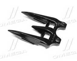 Палец противорежущий тройной, средний короткий, соя, JD600 (H170338, H206177,ARN539N)(TWINGUARD)