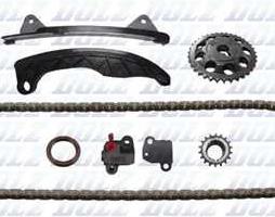 Комплект цепи ГРМ с шестернями TOYOTA/PSA 1,0 1KR-FE (пр-во DOLZ)