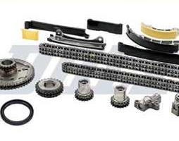 Комплект цепей ГРМ и балансирного вала с шестернями NISSAN 2.5 dCi YD25 (пр-во DOLZ)