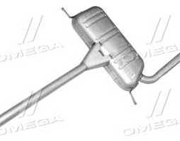 Глушник центр. (ое 3B0253409K) VW PASSAT 2.0 (2000-05) (вир-во Polmostrow)